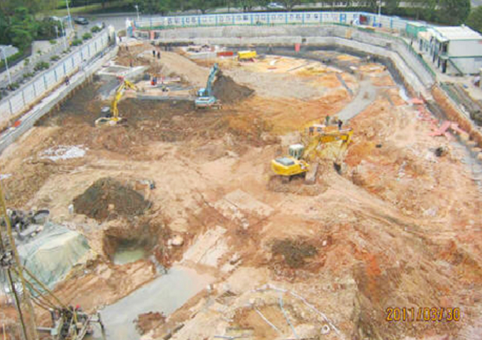 有線信息傳輸大廈基坑支護、土石方和樁基礎(chǔ)工程1