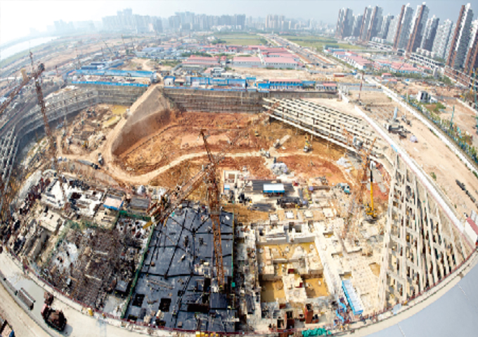 華潤前海項目基坑支護工程1